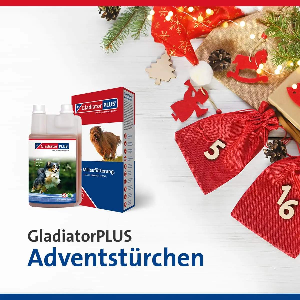 06.12.2022: 1 Flasche „Die Milieufütterung“ sowie eine Tasche von GladiatorPLUS 